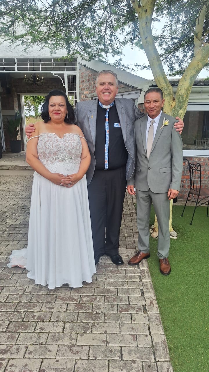 Wedding ceremony by Dr. Gerrit Rademeyer in Vivo