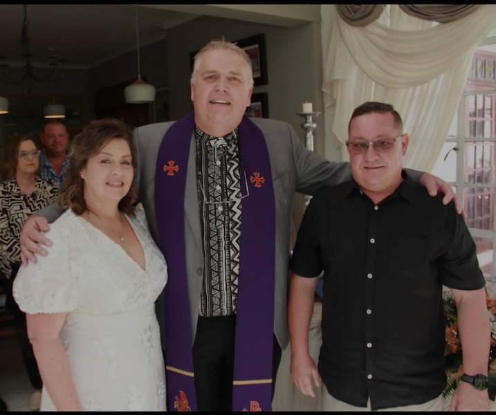 Wedding ceremony by Dr. Gerrit Rademeyer in Vivo