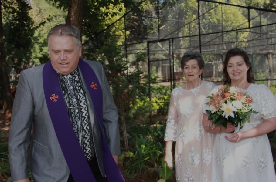 Wedding ceremony by Dr. Gerrit Rademeyer in Vivo