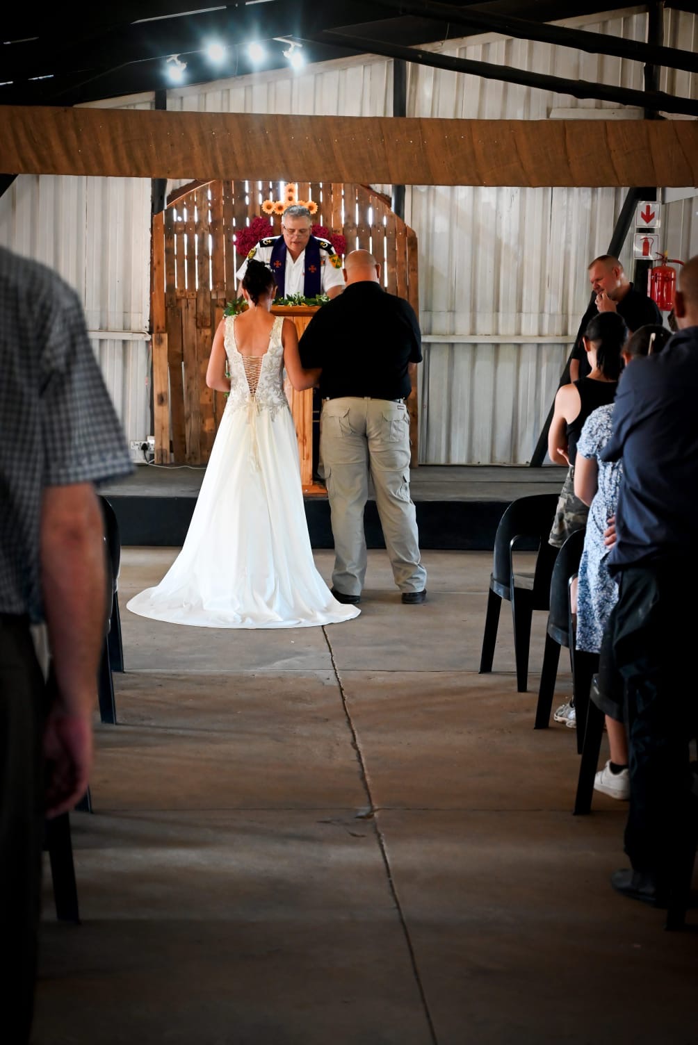 Wedding ceremony by Dr. Gerrit Rademeyer in Vivo